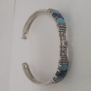 Uno de 50 sterling silver bracelet.